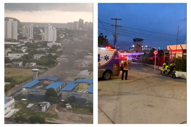 Pánico en cárcel de Santa Marta: motín de  reclusos ocasionó un incendio