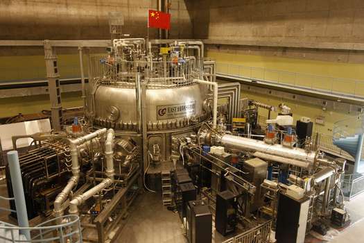 El EAST (Tokamak Superconductor Experimental Avanzado) es operado por la  Academia China de Ciencias (ASIPP).