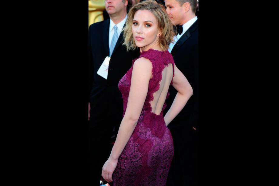 Scarlett Johansson en los Oscar 2011. / Archivo