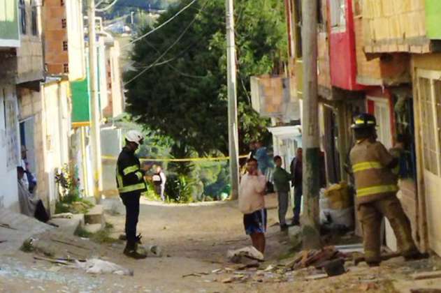 Explosión de granada en Usme dejó al menos nueve viviendas afectadas