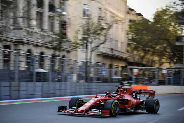 Ferrari fue el más rápido en las pruebas libres del GP de Azerbaiyán 