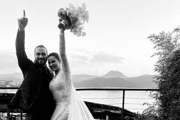 Maite Perroni, ex RBD se casó este sábado con su prometido Andrés Tovar