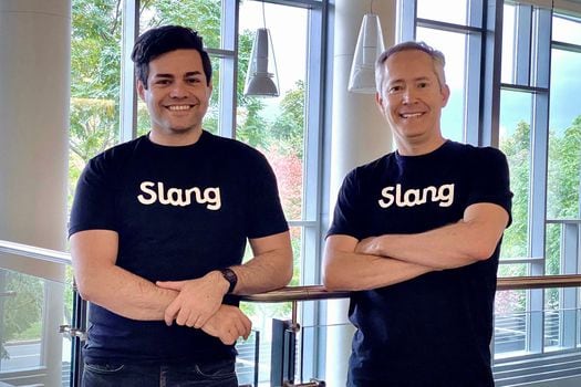 Kamran Khan es el CTO y el colombiano Diego Villegas es el CEO de Slang.