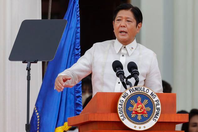 Ferdinand Marcos Jr., hijo del dictador Marcos, asumió la presidencia de Filipinas