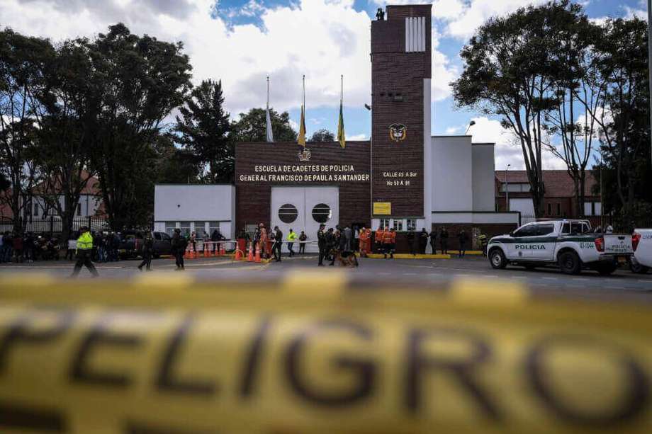 Este jueves se vivió una situación de alerta en la Escuela General Santander, de Bogotá. (Foto de archivo)
