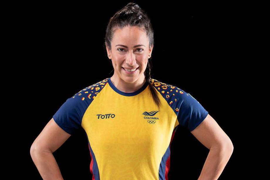 La triple medallista olímpica de Colombia, Mariana Pajón Londoño.