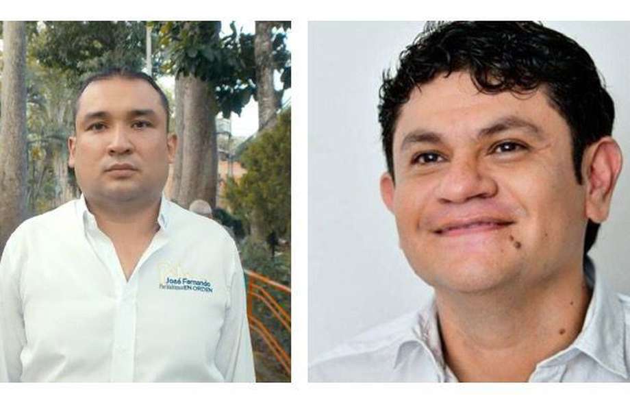 Se trata de los candidatos José Fernando Sánchez y Juan Carlos Ayala, avalados por la coalición Floridablanca en Orden y el partido Liga de Gobernantes Anticorrupción, respectivamente.