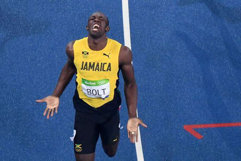 El jamaiquino ostenta los récords mundiales de 100 y 200 metros con un tiempo de 9.58 y 19.19 segundos, respectivamente.