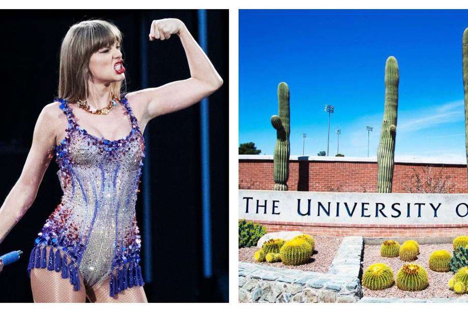 La universidad de Arizona es la encarga de dictar el curso de la estrella pop Taylor Swift.