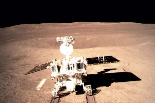 El rover chino Yutu-2 ha recorrido 565,9 metros en la cara oculta de la Luna durante los 660 días.