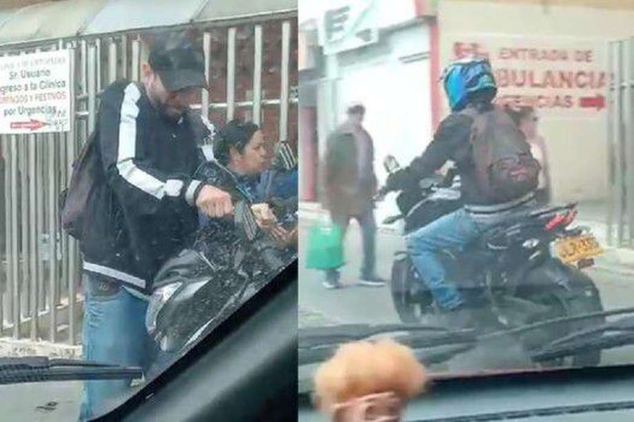 El hombre habría hurtado la moto bajo la modalidad 'halado'.