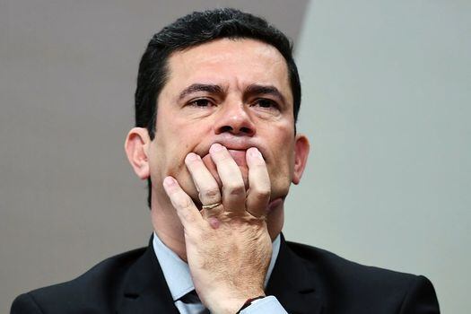 Sergio Moro, exjuez del Lava Jato en Brasil y actual ministro de Justicia de Jair Bolsonaro.  / AFP