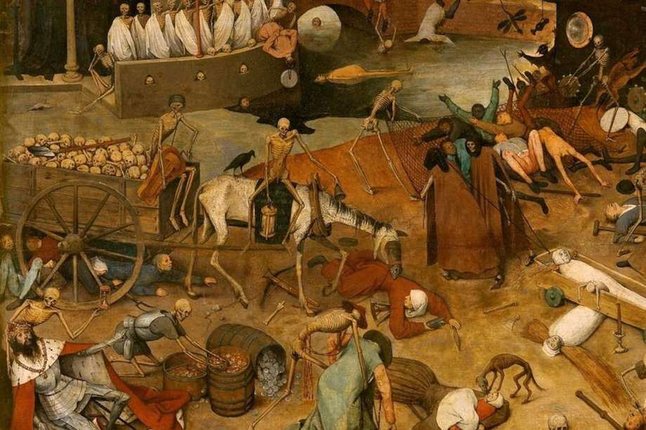 Imagen de 'El Triunfo de la Muerte', óleo de Pieter Brueghel el Viejo.
