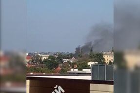 Cuartel general de la flota rusa en Crimea, en llamas tras bombardeo ucraniano