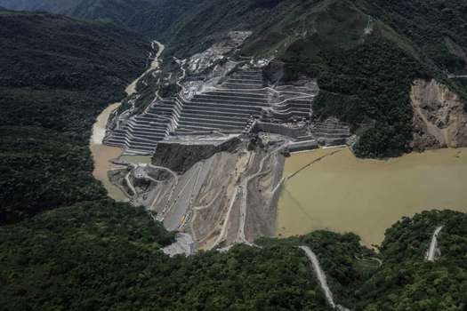 Imagen de la construcción de la hidroeléctrica de Hidroituango.  / El Espectador