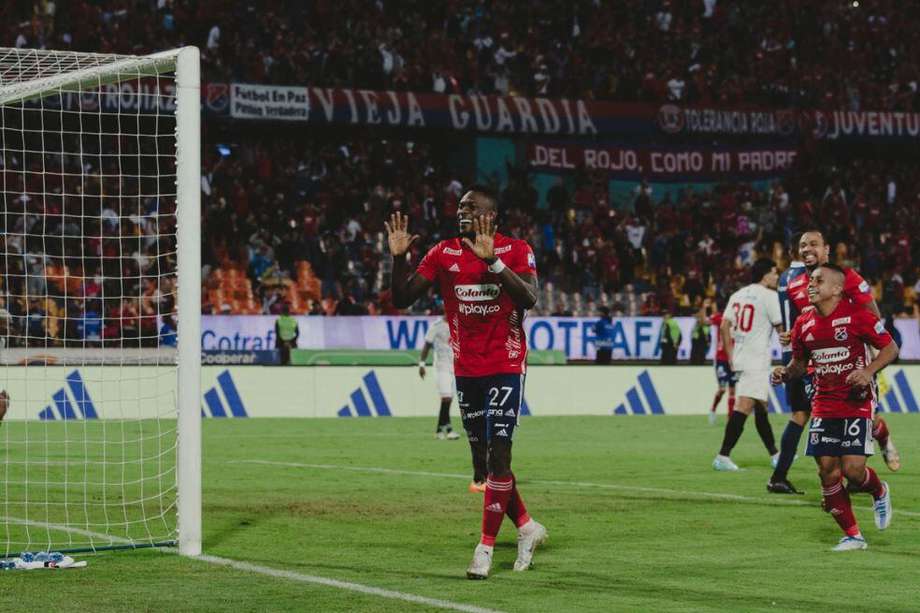 Diben Cambindo anotó el tanto del empate contra Pereira en el juego de ida de la final.
