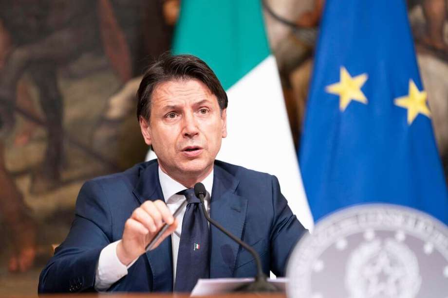 El Senado de Italia debate si el primer ministro, Giuseppe Conte, puede seguir con su gobierno, en plena crisis del coronavirus. / AFP 