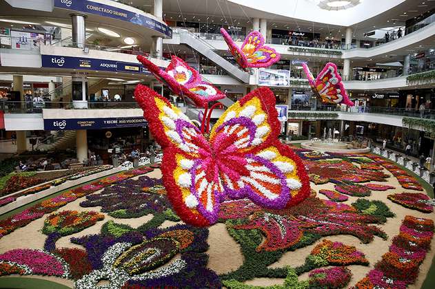 Feria de las Flores 2019: plantas y mariposas en vuelo pintan de colores a Medellín