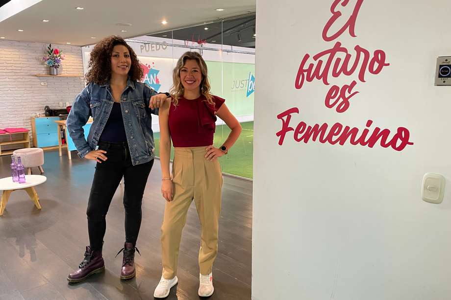 Natalia Marenco y Adriana Caicedo son las emprendedoras dueñas de Just Be- Woman Power.