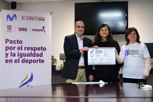 IDRD, Movistar y El Espectador se comprometen con las deportistas de Bogotá