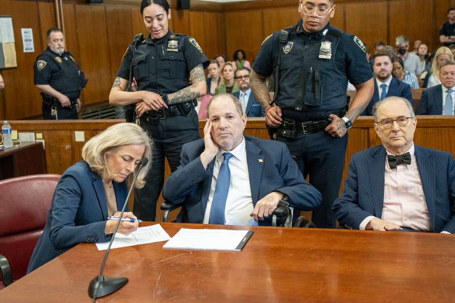 Harvey Weinstein comparece ante el tribunal penal de Nueva York, Nueva York, EE. UU.