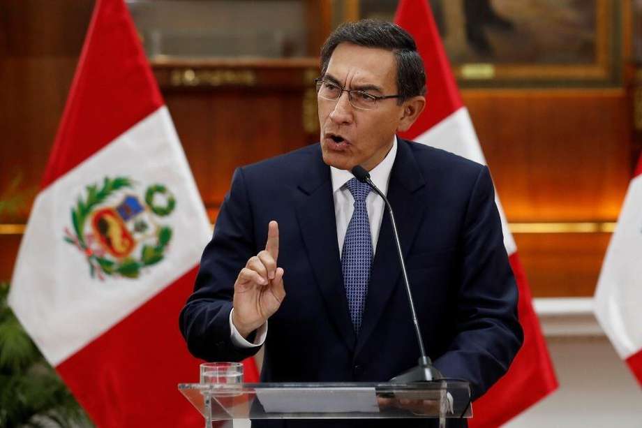 Martín Vizcarra, hoy expresidente de Perú, podrá participar en las elecciones legislativas del 11 de abril. / EFE