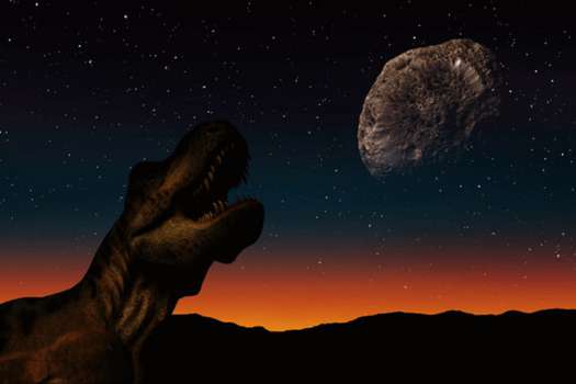 Solo el impacto de un asteroide hace 66 millones de años pudo provocar la extinción masiva de los dinosaurios. 
 / Pixabay