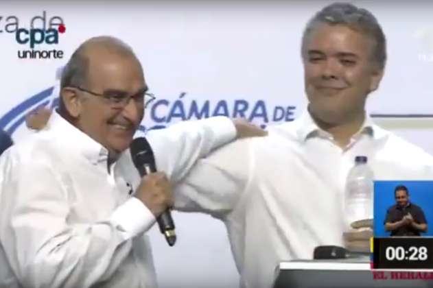 La sarcástica tuteada entre Iván Duque y Humberto de la Calle que terminó en pelea