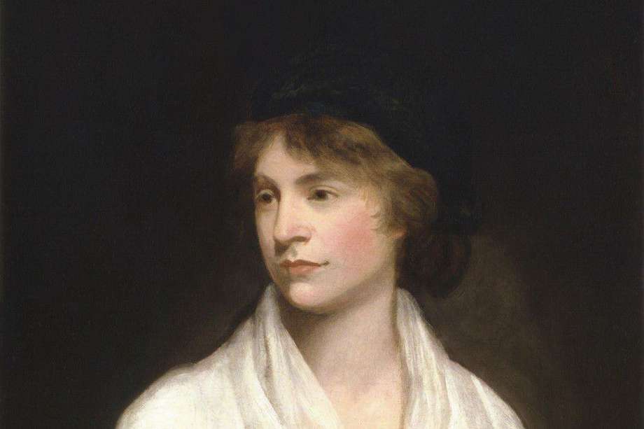 Mary Wollstonecraft fue la madre de Mary Shelly, la autora de Frankestein o el moderno Prometeo (1818).