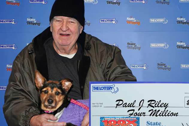 Hombre ganó la lotería y planea donar parte del premio para ayudar a los animales