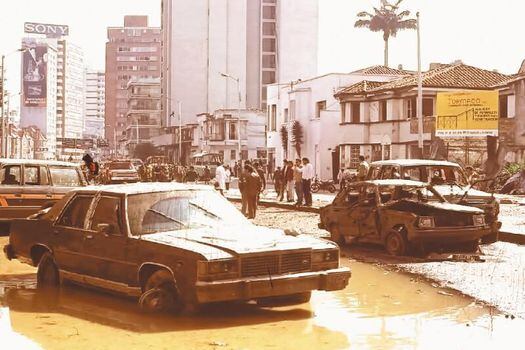 El atentado del 30 de mayo de 1989 inició la cronología de los carros bomba en Bogotá.  / / Archivo El Espectador