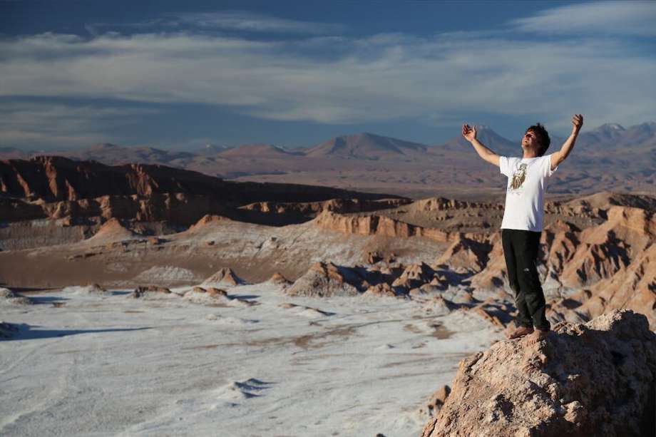En sus viajes más recientes, Daniel ha regresado al desierto de Atacama, en Chile, y a las ruinas de Machu Picchu, en Perú. / Cortesía