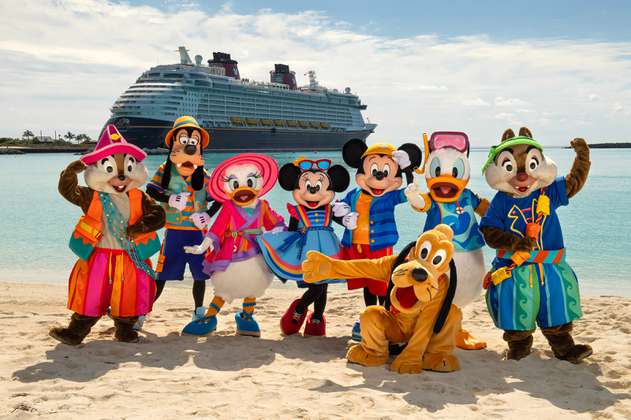 Así son los nuevos looks de Mickey Mouse y sus amigos para Castaway Cay