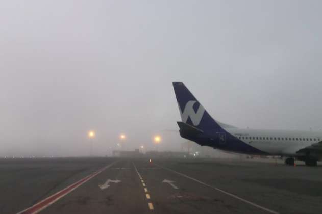 Aeropuerto José María Córdova retoma operaciones tras cierre por mal clima