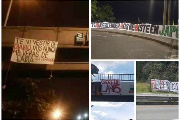 Hinchas de América y Nacional cruzaron mensajes amenazantes en Medellín
