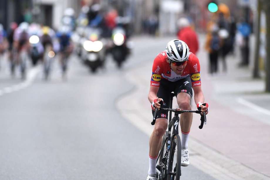 Asgreen fue segundo en la Vuelta a Flandes 2019.
