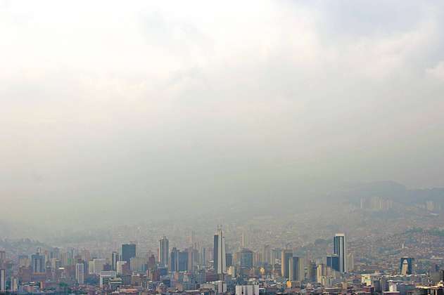 Medellín: en estado de prevención contra la baja calidad del aire