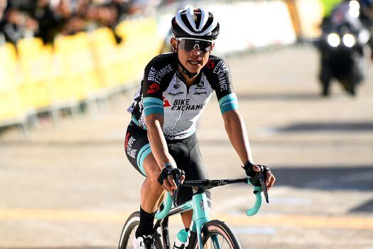 Esteban Chaves, ciclista bogotano.