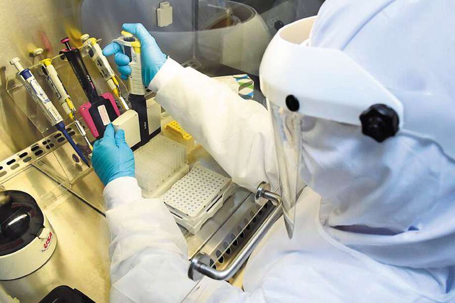 Unisimón ganó una convocatoria para recibir recursos de regalías y convertir su laboratorio de virología en uno nivel 3 de bioseguridad (BSL-3).  / Moisés Carrillo M. / Unisimón