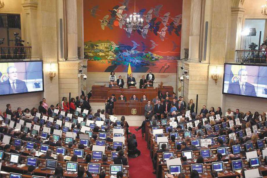 Congreso de La República, Instalación periodo 2019-2020