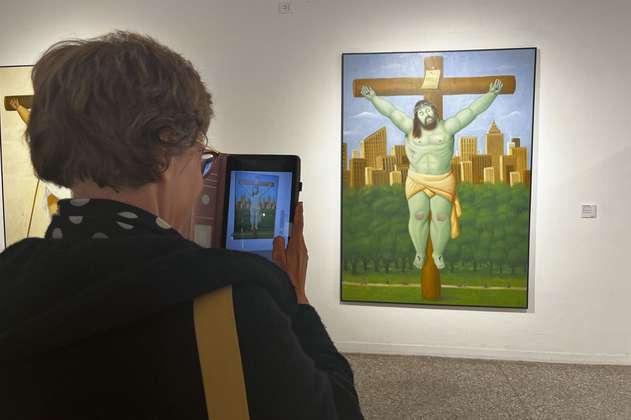 La exposición que muestra la relación de Botero con la iconografía cristiana