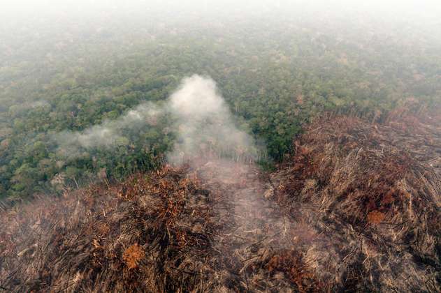 Incendios en la Orinoquia y Amazonia están afectando la calidad del aire de Bogotá