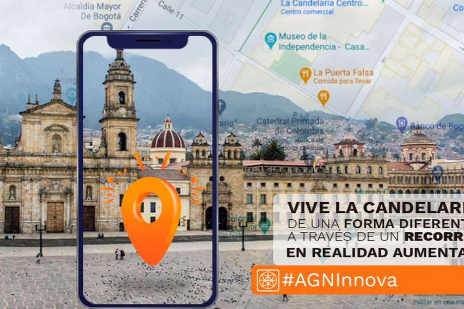 Archivo General de la Nación lanza app de realidad aumentada para conocer Bogotá.