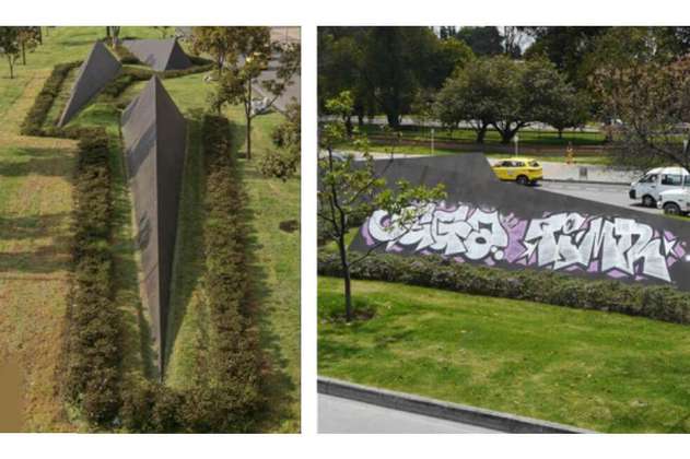 Escultura “Longos” fue recuperada luego de ser vandalizada por segunda vez