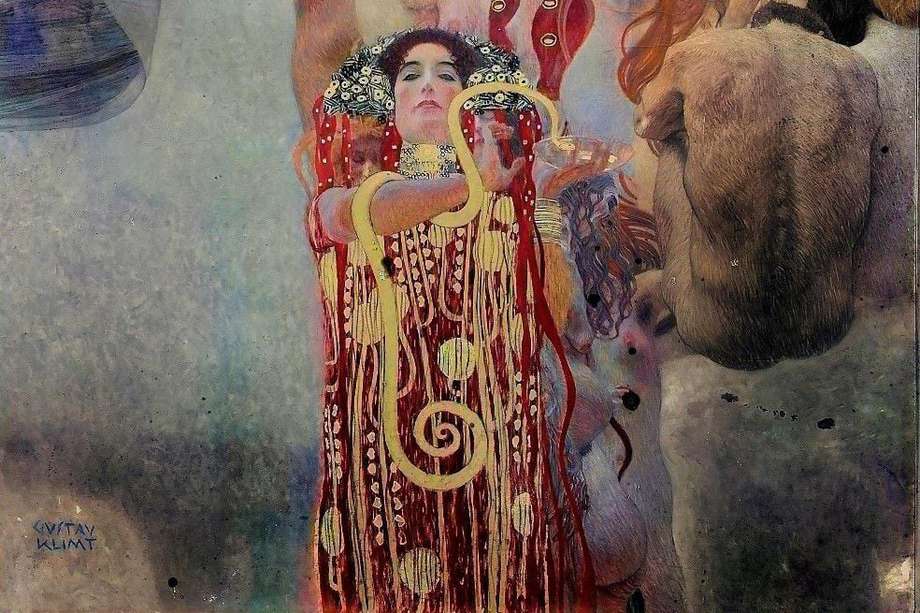 Tres cuadros de Gustav Klimt, destruidos en 1945 y de los que solo se conservan fotos en blanco y negro y un pequeño fragmento, han sido coloreados utilizando una herramienta de inteligencia artificial que ha permitido recrear lo que se cree fue su apariencia original.