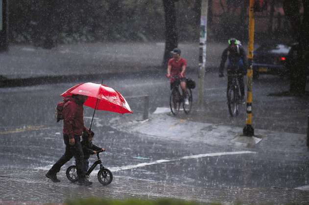 Más lluvias en Bogotá y en varias regiones: el pronóstico del Ideam para este martes