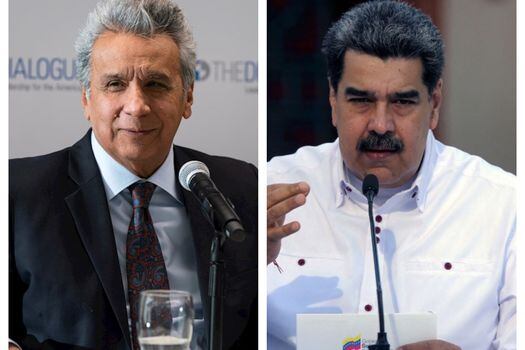 Lenín Moreno acusó a Nicolás Maduro de estar detrás de las protestas en Colombia.