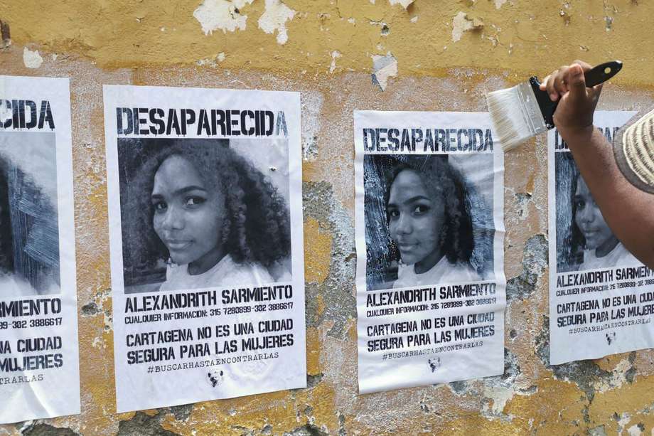 Alexandrith Sarmiento desapareció el 19 de marzo de 2021 en Punta Canoa, zona norte de Cartagena.