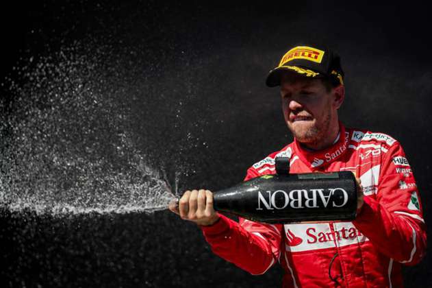 Sebastian Vettel ganó el Gran Premio de Brasil