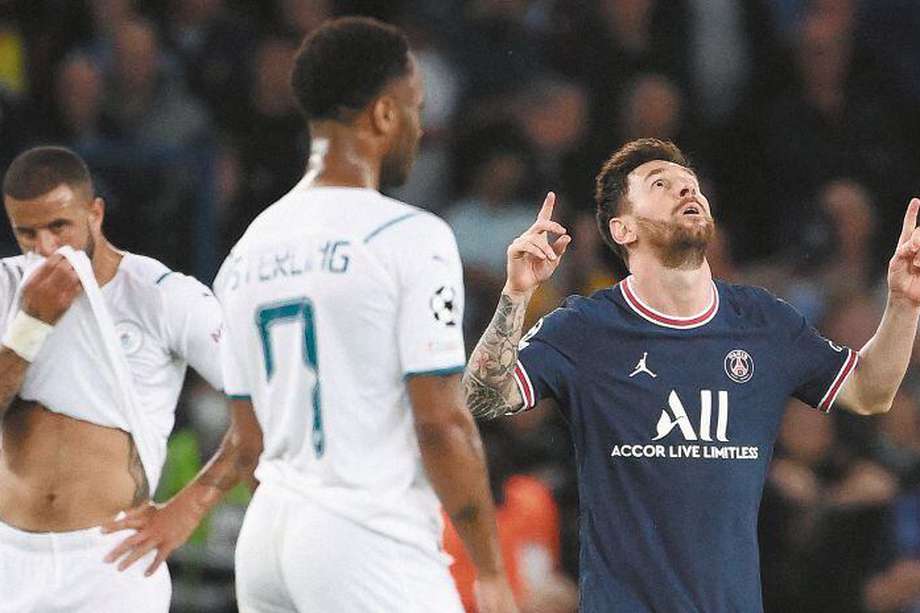 En la ida, Paris Saint-Germain venció por 2-0 a Manchester City. Leo Messi anotó en ese partido de la fecha 2 de la fase de grupos de Champions.